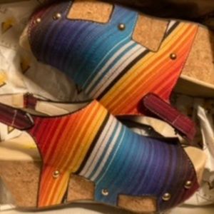 Volatile USA Serape Sandals